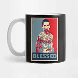 The Blessed Man Max Holloway Mug